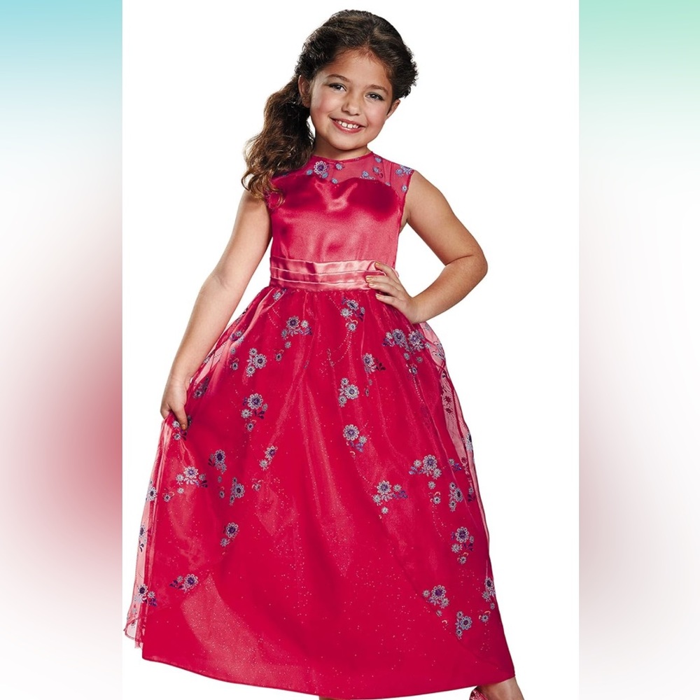 Disguise Costumes Ball Gown Classic Elena of Avalor Disney Costume, Small/4-6X